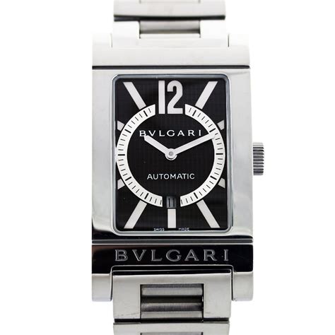 bvlgari rettangolo rt45s l3015 original|Bulgari Rettangolo RT45S .